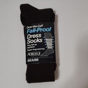 Sears Dark Brown Dress Socks for Men